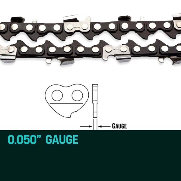 Baumr-AG Chainsaw Chain Bar Replacement for Arborist Saws – 2 x 10 inch