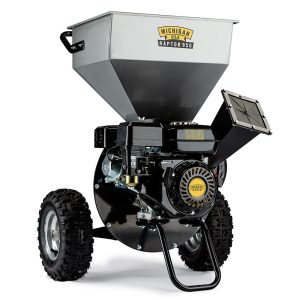 MICHIGAN 6HP 212cc Petrol Wood Chipper Shredder Mulcher