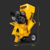 MICHIGAN 18HP Petrol Wood Chipper Commercial 420cc Mulcher Garden Tree Grinder