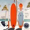 SEACLIFF 10ft Stand Up Paddle Board SUP Paddleboard Inflatable Standing 305cm. – White and Orange