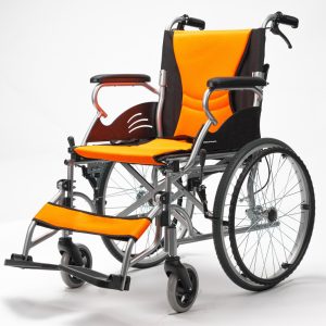 EQUIPMED Folding Aluminium Wheelchair, 20