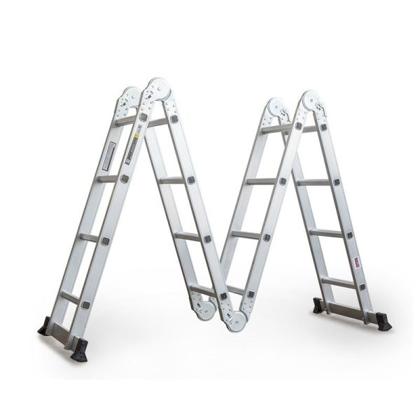 BULLET Pro Multi-Purpose Ladder Aluminium Extension Folding Adjustable Step – 4.7 M