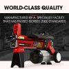 BAUMR-AG 6 Ton Electric Log Splitter 6T Hydraulic Firewood Wood Timber Block Cutter Small Machine