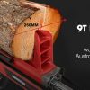 Baumr-AG 9 Ton Electric Log Splitter 9T Wood Cutter Hydraulic Fire Wood Block Axe Small Machine