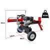 Baumr-AG 20 Tonne Hydraulic Petrol Log Splitter 8HP Towed Wood Firewood Cutter – HPS600