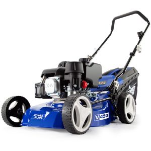 Lawn Mower 139CC 17 Petrol Push Lawnmower 4-Stroke Engine Catch.