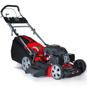 Baumr-AG 248cc Lawn Mower 4-Stroke 21 Inch Petrol Lawnmower 4-in-1 Self-Propelled Electric Start