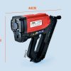 UNIMAC LXG3000 MkII 50-90mm 34-Deg Gas Framing Nail Gun, Commercial Brushless Gas Nailer, with 2 Li-Ion Batteries