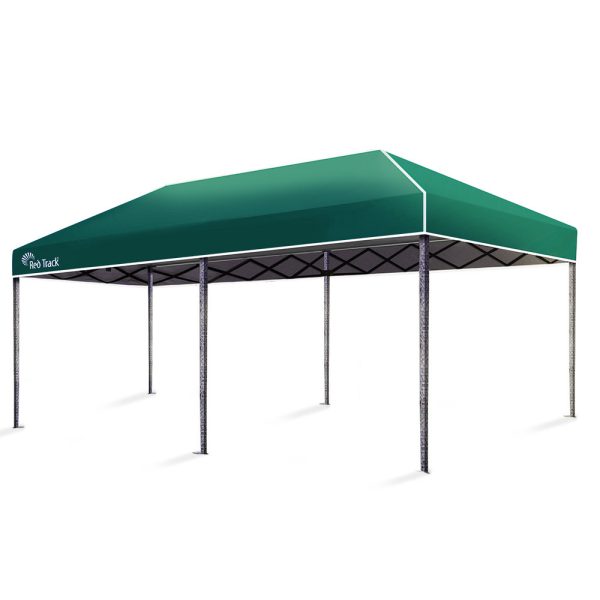 3x6m Folding Gazebo Shade Outdoor Foldable Marquee Pop-Up – Green