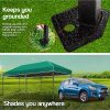 3x6m Folding Gazebo Shade Outdoor Foldable Marquee Pop-Up – Green