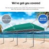 3x6m Folding Gazebo Shade Outdoor Foldable Marquee Pop-Up – Green