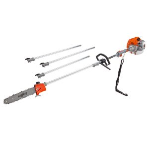 MTM 62CC Pole Chainsaw Saw Petrol Chain Tree Pruner Extended Extension Cutter