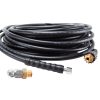 20M Petrol Pressure Washer Hose Extension with Drain Cleaner Nozzle Accesory Pack