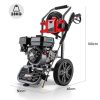 JET-USA 4800PSI Petrol Powered High Pressure Washer, – CX630