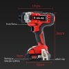 BAUMR-AG 20V Cordless Impact Driver Lithium Screwdriver Kit w/ Battery Charger