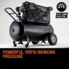 UNIMAC 8HP Air Compressor 115PSI 120L Petrol Powered Industrial Air Conditioning