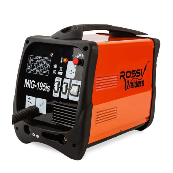 ROSSI 195Amp Welder MIG ARC MAG Welding Machine Gas / Gasless Portable 195A