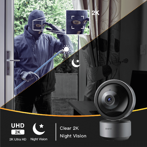 Arenti 2K Indoor Pan & Tilt Security Camera DOME1