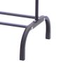 Clothing Rack with Bottom Shelf (Black)