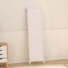 Braselton EKKIO 4-Panel Pine Wood Room Divider – White