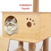 FLOOFI 130cm Wooden Cat Tree FI-CT-155-BJ