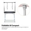 Pet Grooming Table 90cm Double Pole (Black)