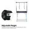 Pet Grooming Table 90cm Double Pole (Black)