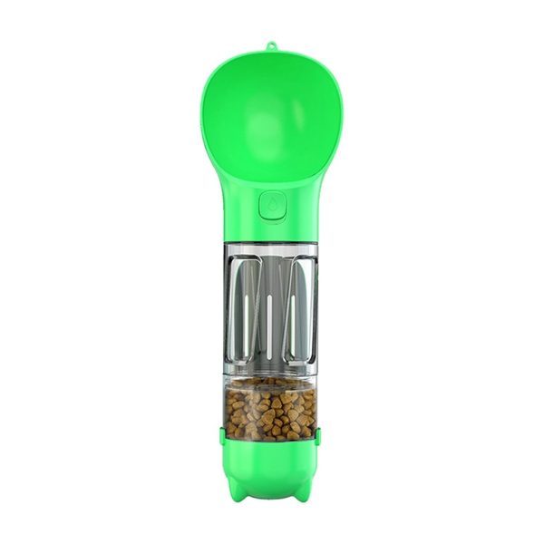 4 in 1 Pet Scooper and Feeder Green