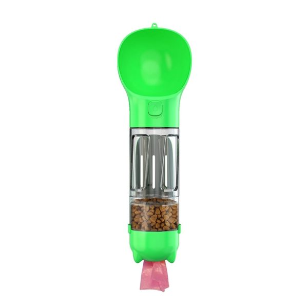 4 in 1 Pet Scooper and Feeder Green