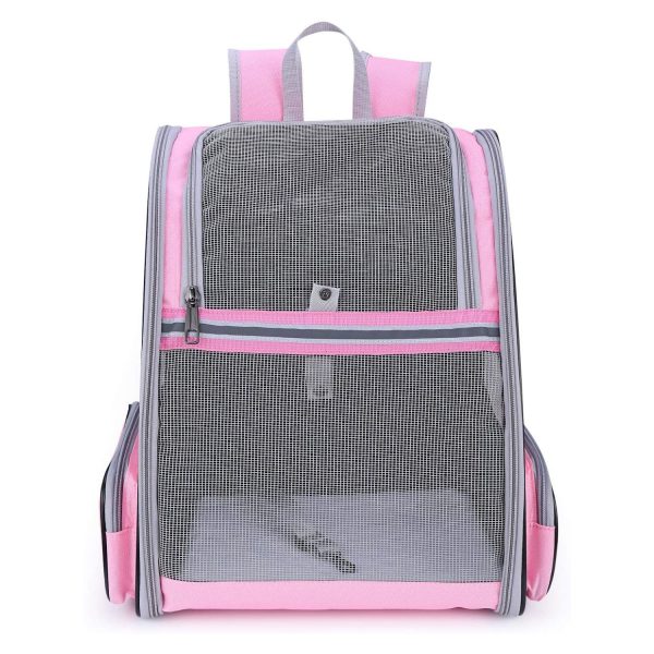 Floofi Pet Backpack -Model 1 (Pink) FI-BP-101-FCQ