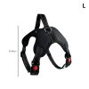 Dog Harness L Size (Black)