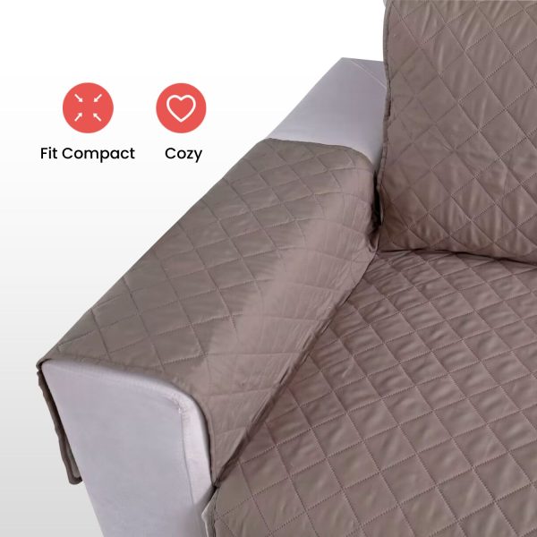 Pet Sofa Cover 3 Seat (Khaki) FI-PSC-108-SMT