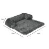 Floofi Pet Sofa Cover Soft with Bolster – S