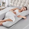 Pregnancy/Maternity/Nursing Pillow with Pillowcase (Grey) GO-PP-100-BL