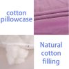 Pregnancy/Maternity/Nursing Pillow with Pillowcase (Purple) GO-PP-102-BL