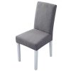 6pcs Dining Chair Slipcovers/ Protective Covers (Silver Grey) GO-DCS-100-RDT