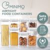 GOMINIMO Airtight Food Containers Set of 7 GO-STO-102-HL