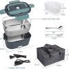 1.5L Electric Food Warmer Lunch Box with Insulated Carrying Bag GO-HLB-101-HP