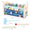 Toddler Sensory Toys with Hammering Pounding and Fishing Game