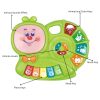 Kids Piano Keyboard Music Toys with Snail Shape Design (Green) GO-MAT-109-XC