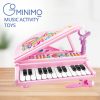 Kids Piano Keyboard Music Toys (Pink) GO-MAT-106-XC