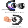 Magnetic Levitation Floating Globe with LED Light (Black)