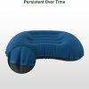 Inflatable Camping Travel Pillow – Dark Blue