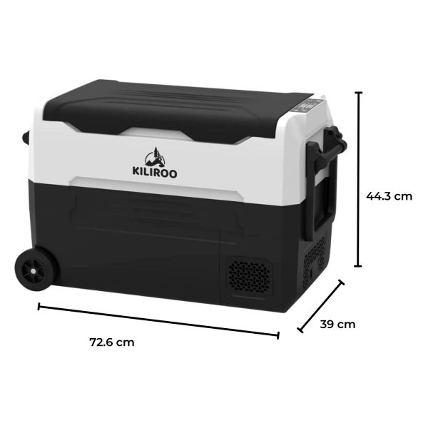 KILIROO Portable Camping Fridge – 45L