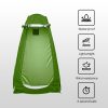 KILIROO Shower Tent with 2 Window – Green