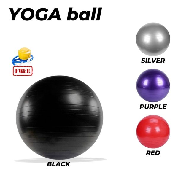 Yoga Ball 55cm (Black)