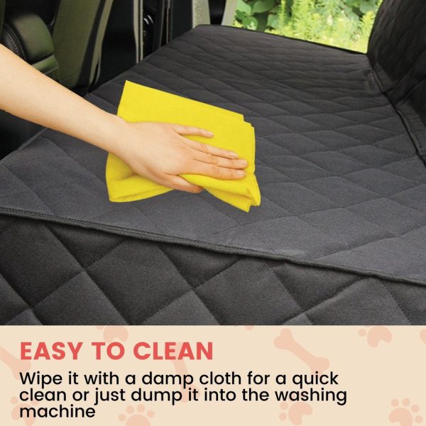 Floofi Pet Car Back Seat Cover Waterproof Safety – PT-SC-100-QQQ / PT-SC-100-ARS