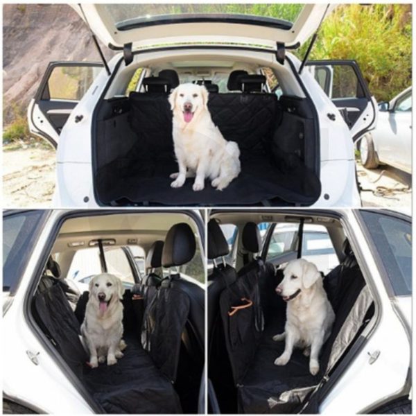 Floofi Pet Car Back Seat Cover Waterproof Safety – PT-SC-100-QQQ / PT-SC-100-ARS