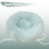 Floofi Ped Bed Round Plush (80cm Apple Green) – PT-PB-231-XL (L22 80cm Apple Green)