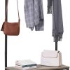 VASAGLE Coat Rack Stand 175cm Greige HSR41MB